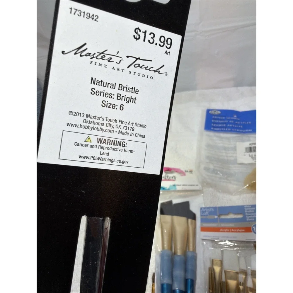 artist paint brushes lot